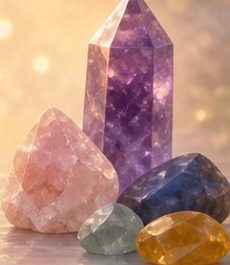 Cuarzos y piedras para gemoterapia